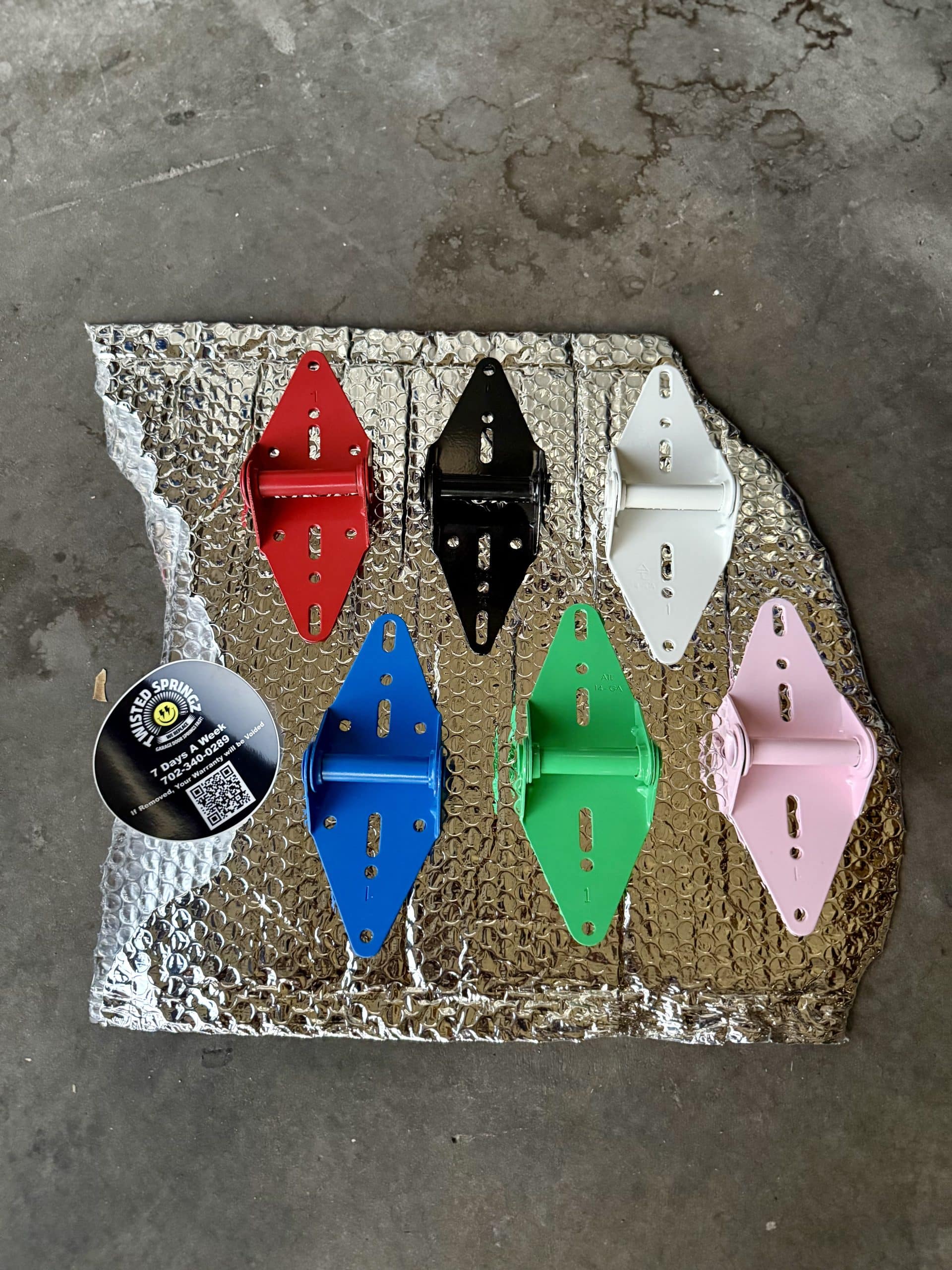 Powder Coated Garage Door Hinges